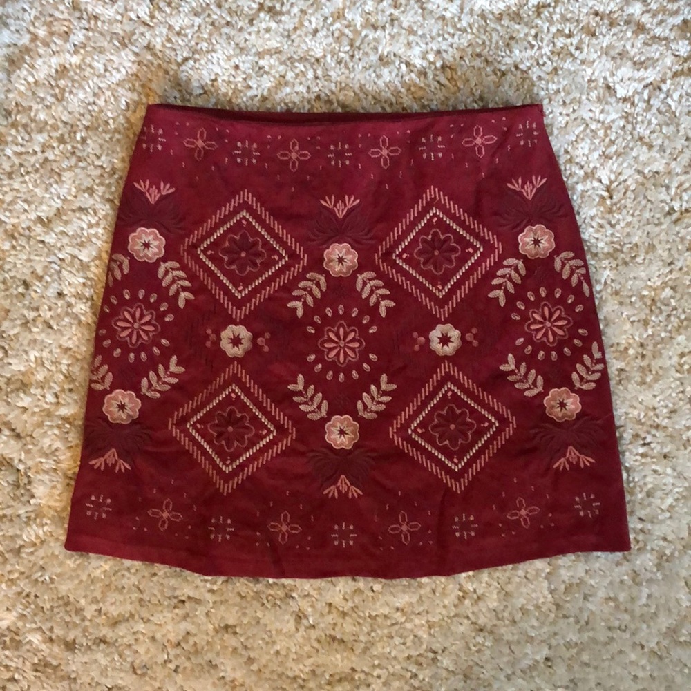 Miami Embroidered Skirt, worn once